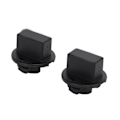 Miniatyrbillede 6 af 8: 2ST T10 194 Glødepæresokkel Twist Lock Wedge 12V Plug and Play til instrument sidemarkeringslys W5W 168