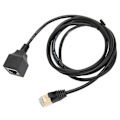 Miniatyrbilde 2 av 8: CAT8 Ethernet-kabel CAT8 OD 3,8 mm Ultra Fine Wire 8P8C 10 Gigabit Hann til Hunn RJ45 Rett Hode 1,5 Meter Kabel
