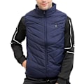 Miniatyrbilde 4 av 5: Oppvarmet Slim Fit Vest for Menn og Kvinner - Marineblå