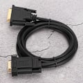 Miniatyrbild 6 av 8: HD-videokabel Datortillbehör Adaptersladd 1080P DVI till VGA hane 2-meter för Windows95