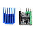 Miniatyrbillede 6 af 8: Trinmotor Driver TMC2226 256 Mikrostep Lav Støj med Køleplade 3D-Printer Tilbehør