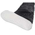 Miniatyrbillede 7 af 8: PVC Regnstøvlebeskyttelse Vandafvisende Let Anti-Slip Høje Galoscher Sort 40cm Midt Kalv