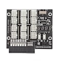 Miniatyrbilde 5 av 8: Mining GPU Breakout Board 12 Port 6Pin LED Spenningsvisning 2200Watt 12V Strømforsyningsmodul 800W PSU Breakout Board for HP GPU