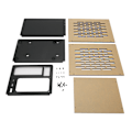 Miniatyrbilde 2 av 8: Datamaskin-kabinett G3 SFX støtter 20V 3A 60W PD-lading 6 avtakbare paneler Gaming PC-kabinett for grafikkort opptil 20 cm lengde G3 SFX