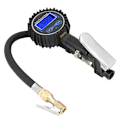 Miniatyrbillede 2 af 8: Digital dækpumpe med trykmåler LCD-display Lys automatisk luftpumpning