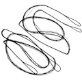 Miniatyrbilde 5 av 8: 12 tråder Tradisjonell recurve bueskyting buesnor Polyester erstatningsbue snor