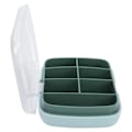 Miniatyrbild 3 av 8: Bärbar förseglad tablettlåda 7Grid Large Capacity Medicine Container Grön för resor