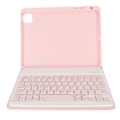 Pikkukuva 4 / 8: Tabletin näppäimistö UK-asettelu 10 metriä Bluetooth-yhteys Suojaava kotelo Langaton näppäimistö IOS Tablet Air 4/5 10.9 tuumaa Vaaleanpunainen