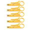 Miniatyrbilde 6 av 8: 5 stk Mini Wire Stripper Bærbar Holdbar Nettverks Wire Stripper for CAT5 CAT5e CAT6 Datakabel 3D-skriver PTFE Tube