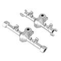 Pikkukuva 4 / 8: CNC-alumiiniseos etu- ja taka-akseli kotelo Axial SCX24 1/24 RC-simulaatiomalliautolle Silver