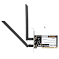 Miniatyrbillede 1 af 8: Trådløst netværkskort AR9220 300M PCI stationær computer Dual Band 2,4/5GHz WiFi-adapter