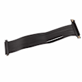 Pikkukuva 7 / 8: PCIE 4.0 X16 Riser-kaapeli korkean nopeuden joustava 90 asteen suorakulmainen PCIE-portti GPU-näytönohjaimen jatkokaapeli 40 cm