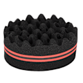 Miniatyrbillede 4 af 8: Hårspongesvamp Stor Huller Sponge Dreads Låsning Afro Coil Kam Hårstyling Værktøj til Mænd Kvinder Krøller