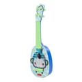 Ukuleleleksak för barn 4 strängar Utmärkt ljud Simulerad gitarr Musikinstrument för nybörjare Typ 2