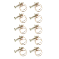 Miniatyrbillede 1 af 5: Vandslangeklemme i rustfrit stål Rørklemme Hoop VVS (13 mm-16 mm)