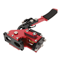 Miniatyrbilde 8 av 8: USB Håndbrems 64 Bit Plug and Play 2 i 1 PC Sim Racing Game Håndbrems for Logitech G27 G25 G29 T500 T300 for Windows Rød