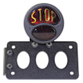 Miniatyrbild 4 av 7: Ljus "Stop" Sidomonterad Baklykta + Registreringsskyltshållare För Chopper Bobber