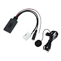 Miniatyrbillede 2 af 8: Bilradio lydindgangskabel Bluetooth 5.0 Media Aux Adapter Med Mikrofonudskiftning til A2 A3 A4 TT 2006