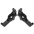Miniatyrbilde 8 av 8: 2 stk aluminiumlegering foran C-sete Passer for Redcat Gen8 1/10 RC-biler Nav Hjulfeste Svart