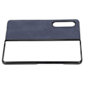 Miniatyrbild 5 av 8: Smartphone-fodral i läder Stötsäkert telefonskyddsfodral för Samsung Galaxy Z Fold 3Blue