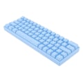 Pikkukuva 2 / 8: Sininen 64-näppäiminen mekaaninen näppäimistö tuki Langaton 2.4G Bluetooth 3.0 5.0 Type C Langallinen 5V DC RGB-näppäimistö Winille IOS:lle Punainen kytkin