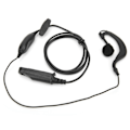 Miniatyrbillede 2 af 8: Tovejsradio vandtæt headset med mikrofon C Form Enkelt Headset til BFUV9R BFA58 BF9700 BFUV 9R Plus