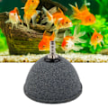 Miniatyrbillede 3 af 8: Slidstærk akvarium damppumpe Hydroponisk iltningssysten Sinteret boble luftsten luftapparatur 6 cm