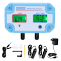 Miniatyrbillede 1 af 8: Multifunktionsvandmåler 3 i 1 ORP/PH/Temp Udstyr til overvågning af vandkvalitet EU-stik 230‑240V