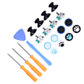 Miniatyrbild 7 av 8: QM21070981 Controller Analog Joystick Repair Kit Joysticks Ersättningssats för Xbox One Controller