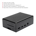 Miniatyrbillede 8 af 8: Passivt kølecover til Raspberry Pi 4B Computertilbehør i metal aluminiumlegering