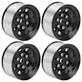 Pikkukuva 2 / 8: 4 kpl 1,55 tuuman RC-vanteet Universal RC-vanteet Axial AX90069 Crawlers Black