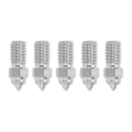 Miniatyrbillede 1 af 8: 5 stk 3D-printer Extruder Dys 1,75 mm M6 Højhastighed Hotend Extruder Dys til Creality Ender 5 S1 0,4 mm