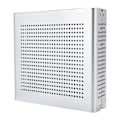 Miniatyrbillede 3 af 8: G60S HTPC-kabinet helt aluminium DCATX strømforsyning MiniITX-kabinet til stationær computer (Sølv USB2.0)