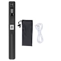 Miniatyrbillede 1 af 8: Bærbar scanner til foto A4-dokumenter Billedkvitteringer Bøger JPG PDF-format 900DPI Håndholdt Business Scanningsudstyr Sort