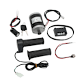 Miniatyrbilde 7 av 8: 24V 100W Elektrisk Motorsett Synkron Girkasse Motor med Kontroller Lader Lås for Elektriske Scootere Sykler Tricycles