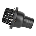 Miniatyrbillede 3 af 7: Vandpumpe fodventil sort PVC lavtryks flad tilbageventil til væskepumpe (2 tommer)