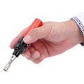 Pikkukuva 7 / 7: 8 ml kannettava kaasupolttime MT-100 suuri kapasiteetti täyttöaineen juotosasema Service ToolClear Red