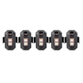 Miniatyrbilde 6 av 8: 4 stk Antikollisjonslys 7 farger Modus LED blinkende Varsel Sikkerhetslamper for droner Motorsykler ATVer Sykler