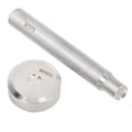 Miniatyrbild 6 av 8: 9 mm dubbelsidig nitstansning Läder Craft Button Installationsverktyg Setter Base Kit