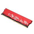 Miniatyrbild 4 av 8: Desktop Minnesmodul Röd DDR4 2666MHz 21300 Bandbredd Aluminiumlegering Gaming RAM för datorchassiuppgradering 4GB