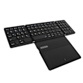 Miniatyrbillede 8 af 8: Foldbart Bluetooth Tastatur Lav Latency Bluetooth 5.1 Tastatur i Fuld Størrelse med Stor Touchpad til IOS til Android til Windows