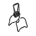 Miniatyrbillede 7 af 8: 100 stk. Katte Binder Clips Søde Killingeform Stærk Klemning Holdbare Metal Hul Binder Clips til Hjemmekontor Skole Sort