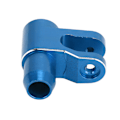 Miniatyrbild 2 av 8: RC Styrservo Horn Arm Hög Precision CNC Aluminiumlegering Servo Arm Ersättning för TRAXXAS 1/5 RC Bil Blå