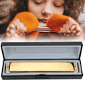 Miniatyrbillede 8 af 8: Harmonika Professionel Mundharmonika Diatonisk Harpe Begynder Blæseinstrumenter 24-Huls Polyfonisk (Golden C-Nøgle)