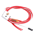 Miniatyrbillede 6 af 7: Extrudermonteret MK8 Hot End Kit Varmestangsdysekit 3D-printer tilbehør