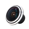 Miniatyrbild 6 av 8: 5 MP Fisheye-lins High Definition 1,8 mm brännvidd Fast bländare aluminiumlegering för CCTV-kamera