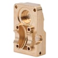 Miniatyrbillede 5 af 8: Messing Diff Akseldæksel Modvægt med Beskyttelsesplade Passer til Axial SCX24 AXI00002 90081 1/24 RC Bil