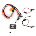 Miniatyrbilde 6 av 8: 12 LED Blinkende Sterkt Lys Strobelys Kit System for 1/10 RC Crawler Dift Bil
