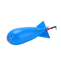 Miniatyrbillede 7 af 8: Agnspreder Karpmad Agnspreder Stor Bomb Float Lure Agnsholder Fiskemad Nesting ToolBlå