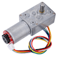 Pikkukuva 3 / 7: Vaihdemoottorivaihde Vaihdeventtiili koodarilla 20–60RMP Harjattu DC-moottori Elektroniset laitteet JGY371DC12V 60RPM